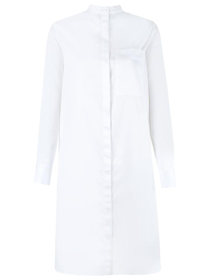 Andrea Marques Shirt Dress, Women's, Size: 36, White, Cotton