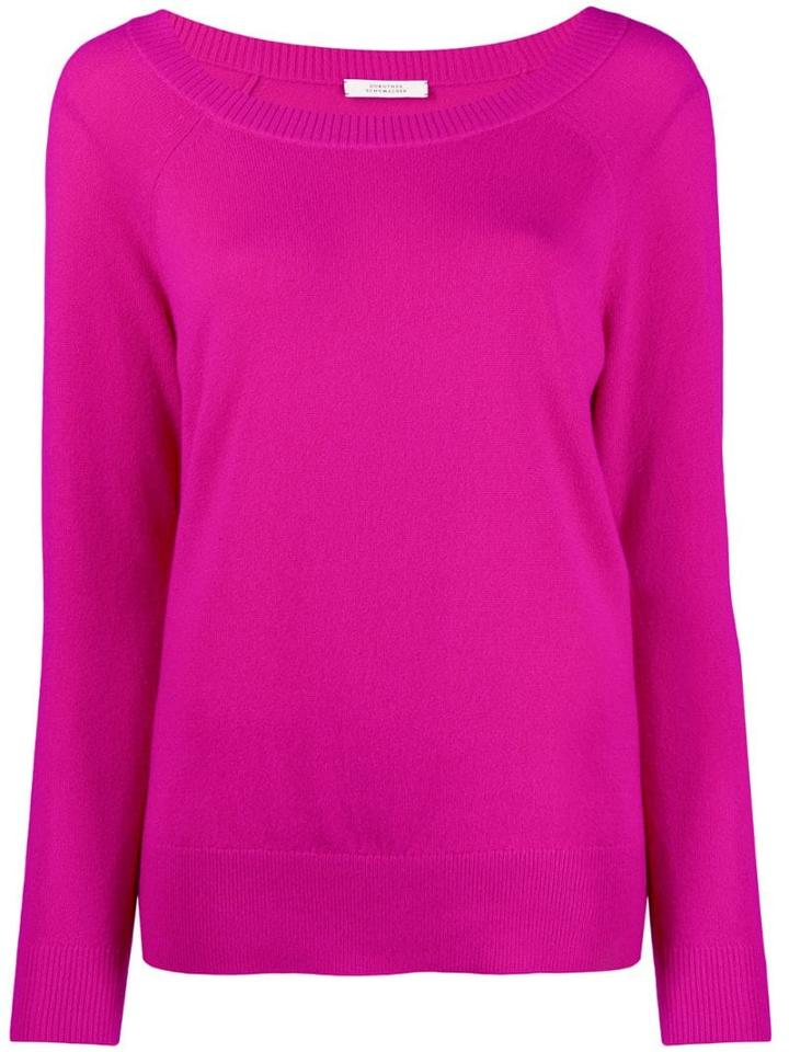 Dorothee Schumacher Boat Neck Jumper - Pink