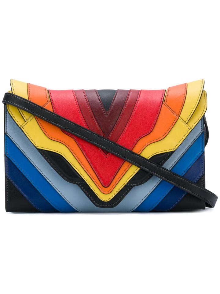 Elena Ghisellini Rainbow Shoulder Bag - Multicolour