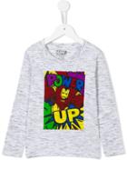 Little Eleven Paris Iron Man T-shirt, Boy's, Size: 8 Yrs, White