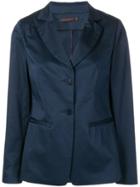 Incentive! Cashmere Relaxed Fit Blazer - Blue