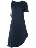 Gloria Coelho - Asymmetric Dress - Women - Elastodiene/polyester/viscose - Gg, Blue, Elastodiene/polyester/viscose