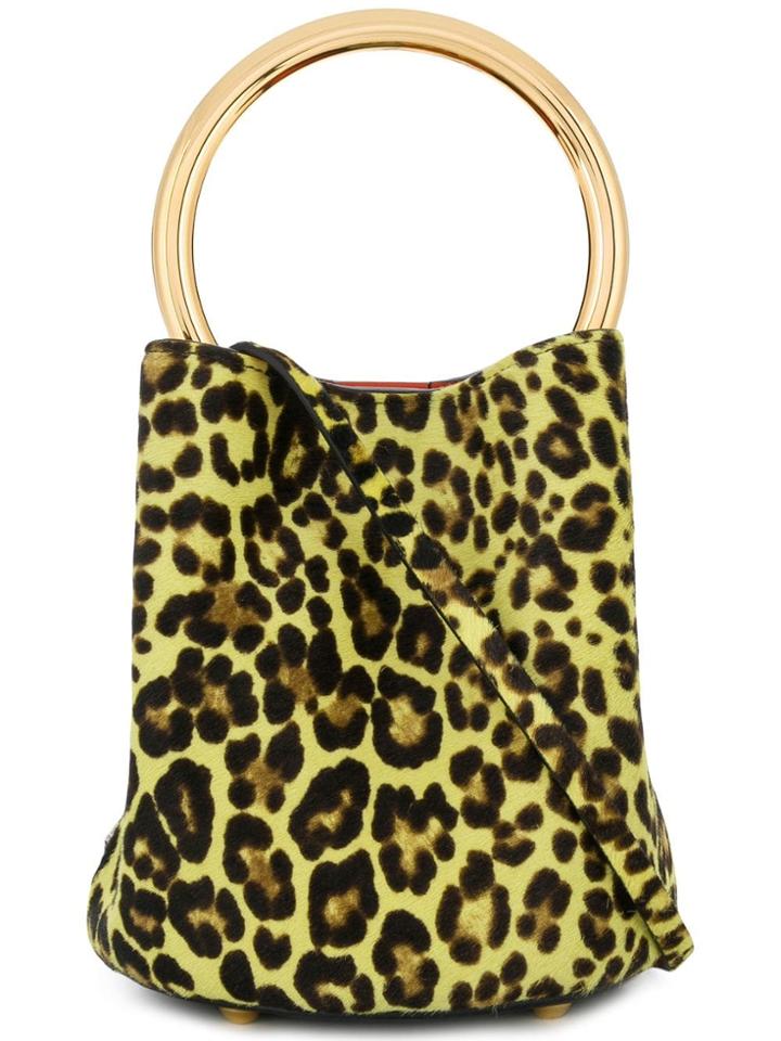 Marni Marni - Woman - Pannier Bag Small Leo - Yellow & Orange