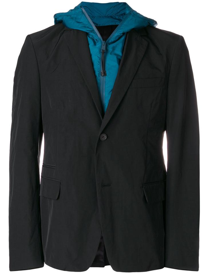 Prada Two Button Blazer - Black