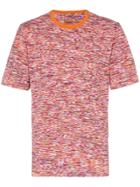 Missoni Stripe Print Cotton T-shirt - F2008 Multicoloured