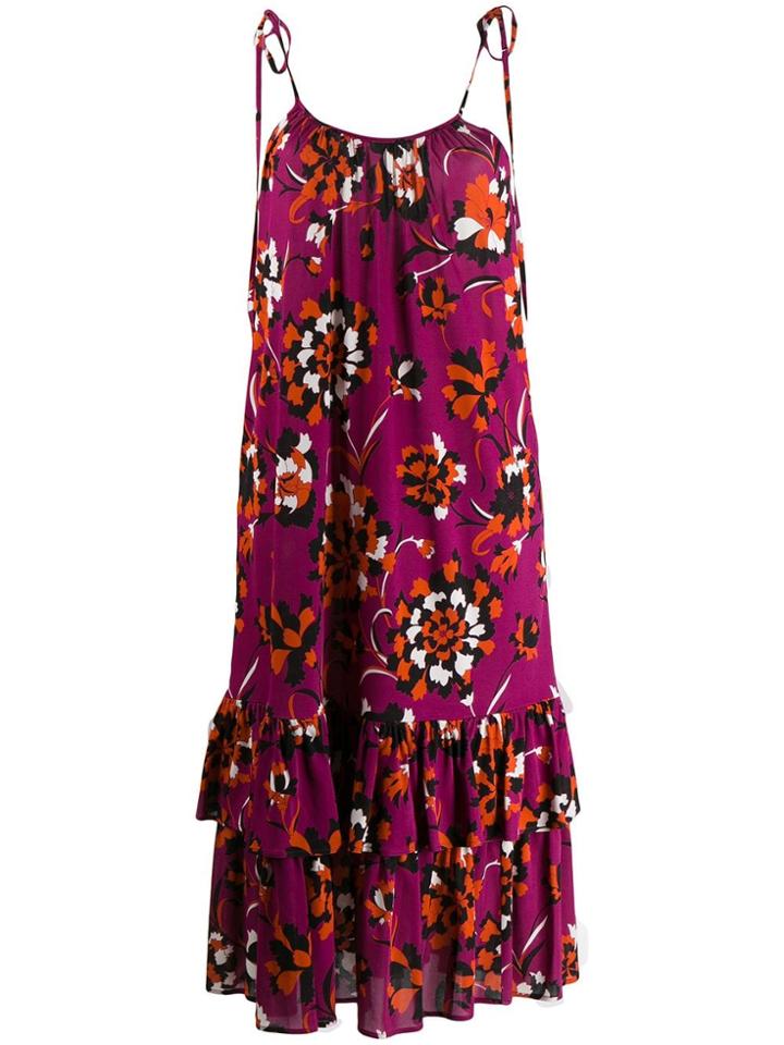 La Doublej Simps Midi Dress - Purple