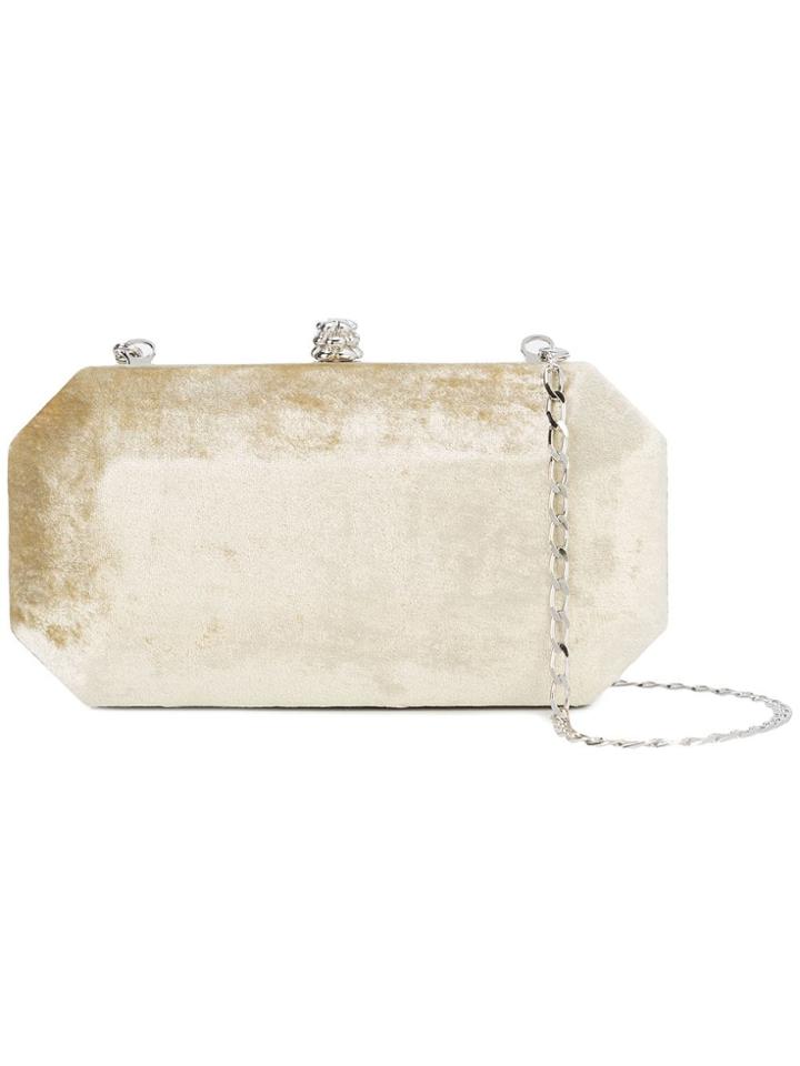 Tyler Ellis Small Perry Clutch - Neutrals