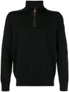 Paul & Shark Zipped Jumper - Black