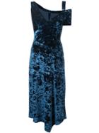 Yigal Azrouel Off The Shoulder Dress - Blue
