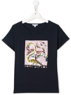 Little Marc Jacobs Flamingo Print T-shirt - Blue
