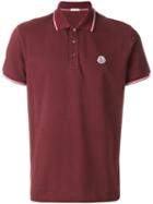 Moncler - Basic Polo Shirt - Men - Cotton - Xxl, Red, Cotton