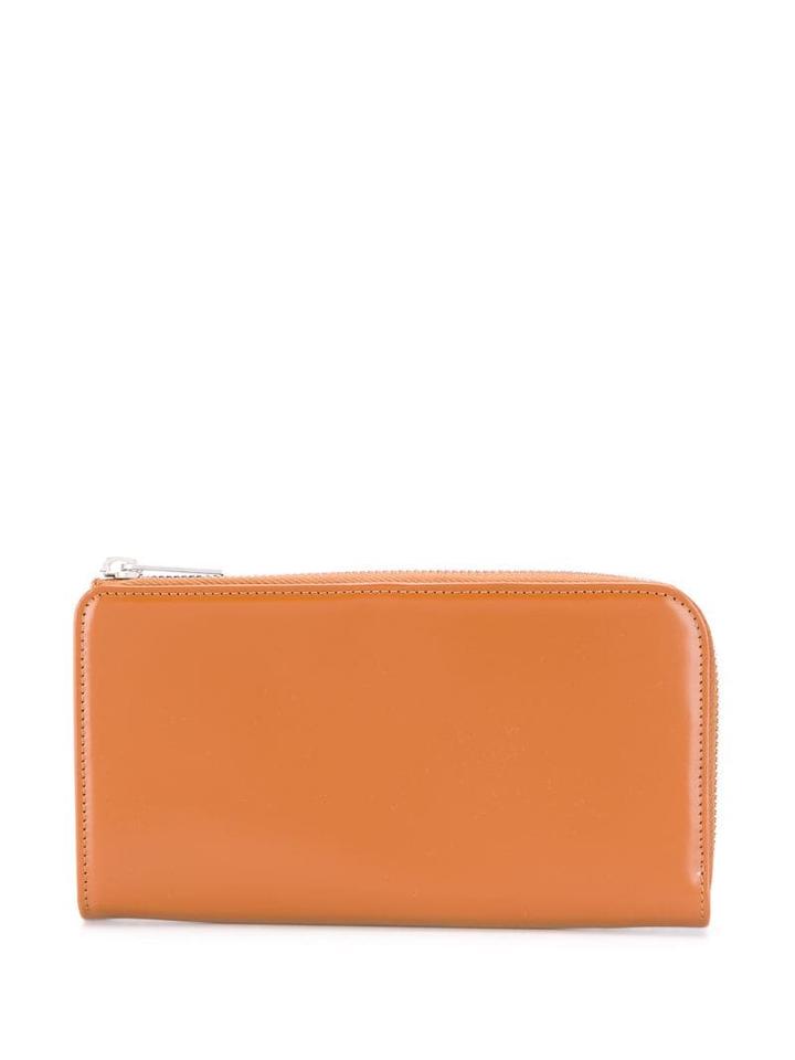 Maison Margiela Zip Around Wallet - Brown
