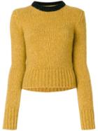 Marni Colour Block Sweater - Yellow