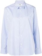 Junya Watanabe Striped Pocket Shirt - Blue