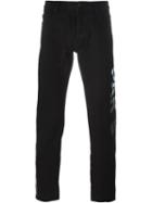 Kenzo Straight Leg Jeans, Men's, Size: 32, Black, Cotton/spandex/elastane