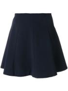 Dondup Panelled A-line Skirt - Blue