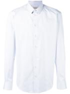 Armani Collezioni - Classic Shirt - Men - Cotton/spandex/elastane - 41, Grey, Cotton/spandex/elastane