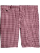 Burberry Gingham Cotton Tailored Shorts