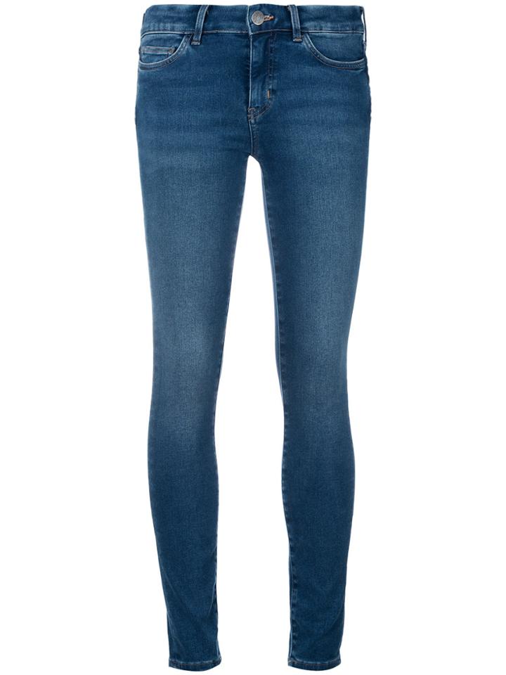 Mih Jeans Bodycon Skinny Jeans - Blue