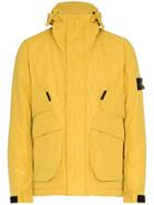 Stone Island Waterproof Hooded Jacket - Yellow & Orange