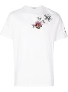 Valentino Tattoo Embroidered T-shirt - White