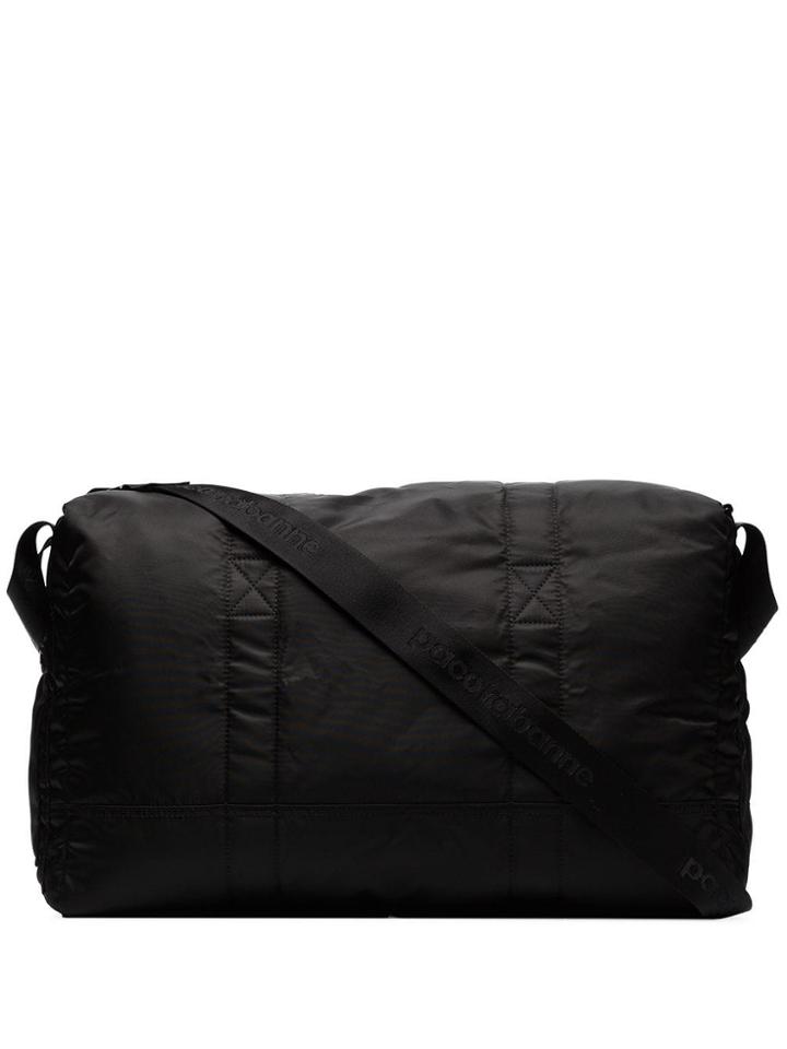 Paco Rabanne Large Logo Tote Bag - 101 - Black