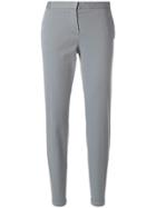 Fabiana Filippi Slim Fit Tailored Trousers - Grey