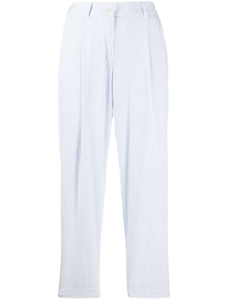 Jejia Rose Striped Pants - Blue