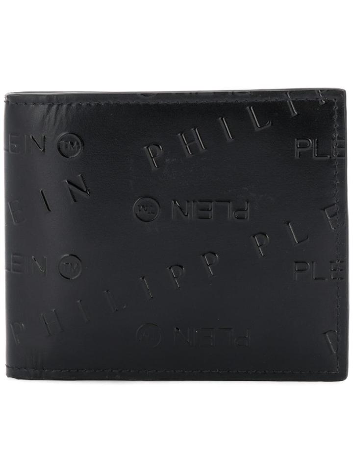 Philipp Plein Embossed Logo Wallet - Black