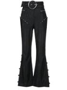 Neith Nyer Ottoman Flared Trousers - Black