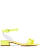 Alexandre Birman Block Heel Sandals - Yellow
