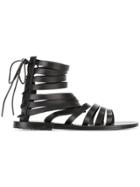Ancient Greek Sandals Galatia Sandals - Black