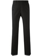Brioni - Straight Trousers - Men - Silk/virgin Wool - 58, Black, Silk/virgin Wool