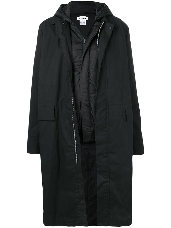 Hope Storm Coat - Black