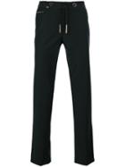 Philipp Plein - Classic Skinny Trousers - Men - Cotton/virgin Wool - 46, Black, Cotton/virgin Wool
