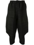 Pleats Please By Issey Miyake Pata Pata Trousers - Black