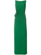 P.a.r.o.s.h. Side Bow Dress - Green