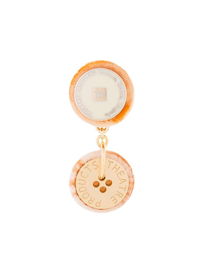 Theatre Products Branded Button Pin - Yellow & Orange