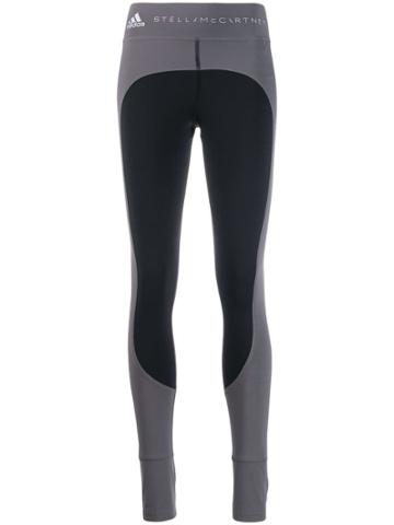 Adidas By Stella Mcmartney Panelled Leggings - Grey