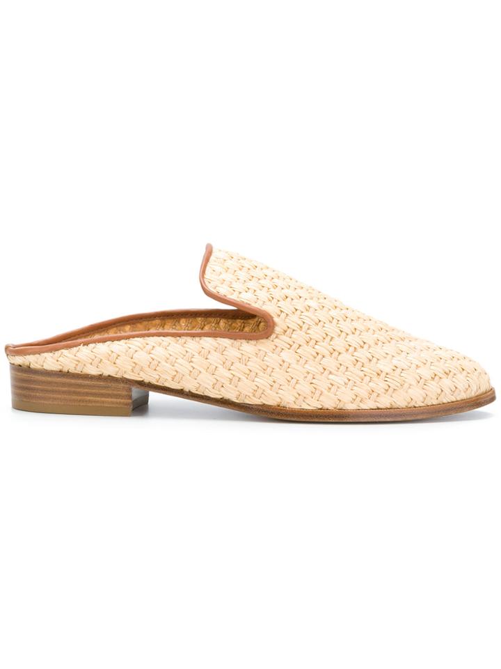 Robert Clergerie Alice Mules - Nude & Neutrals