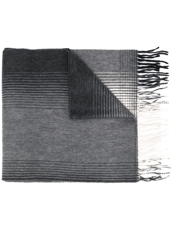 Begg & Co Gradient Scarf - Grey