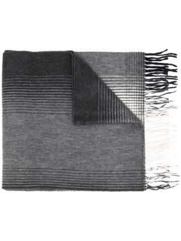 Begg & Co Gradient Scarf - Grey