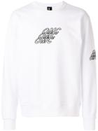 Omc Logo Print Sweatshirt - White