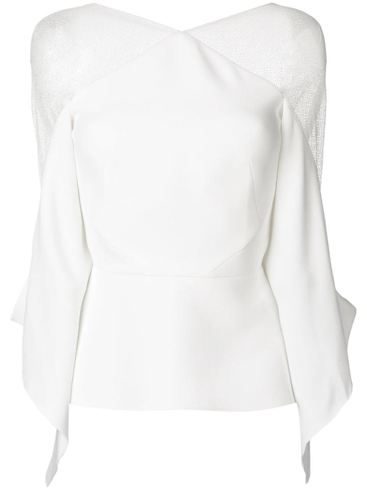 Roland Mouret Harthill Blouse - White