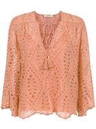 Nk Long Sleeved Blouse - Pink