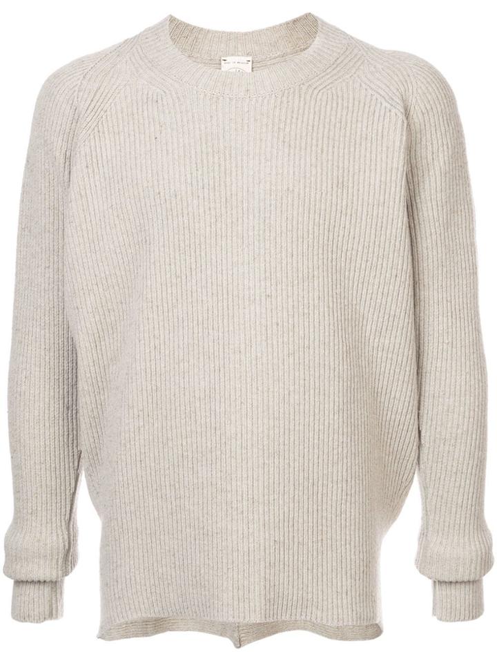 Jan Jan Van Essche Ribbed Sweater - Neutrals