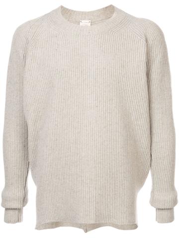 Jan Jan Van Essche Ribbed Sweater - Neutrals