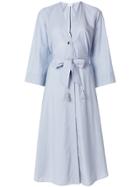 Forte Forte Tie Detail Dress - Blue