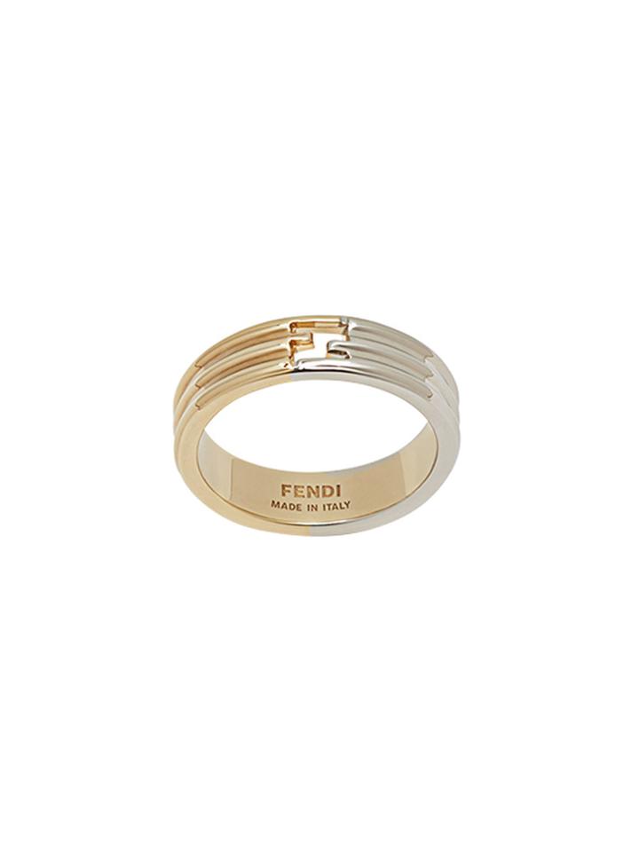 Fendi Fendista Ring - Metallic