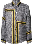 Givenchy 4g Graphic Print Shirt - Black